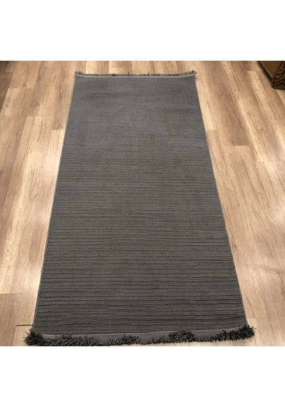 Luxess Halı Bükle 1120 Antrasit Mikrofiber Polyester İplik Antialerjik & Antibakteriyel Halı Antrasit