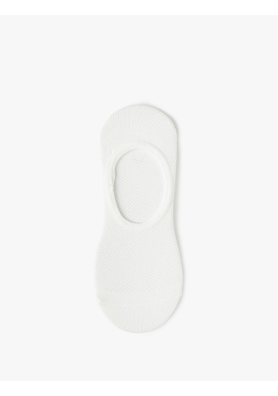 Koton Basic Spor Çorap Görünmez Beyaz 5wak80369aa Beyaz