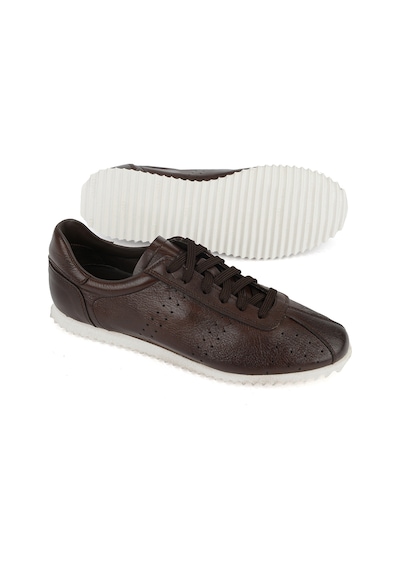 Ziya, Erkek Hakiki Deri Sneaker 1611026z900 Kahve 1611026z900 300