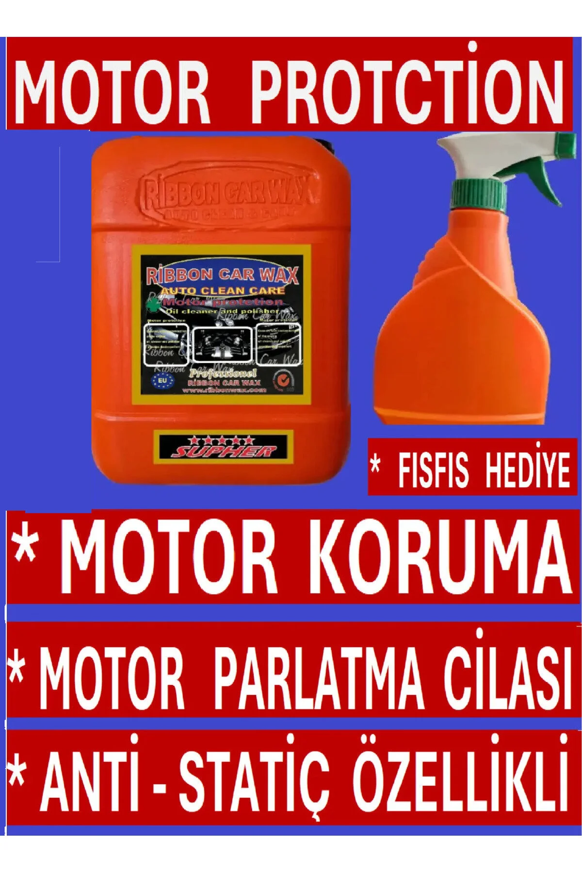 Rb Motor Protction Motor Koruma Parlatma Cilası 5 Kg