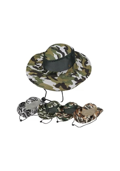 Kardelen Butik Denizli Sniper Camouflage Şapka 56-58 Cm Bakır Bakır