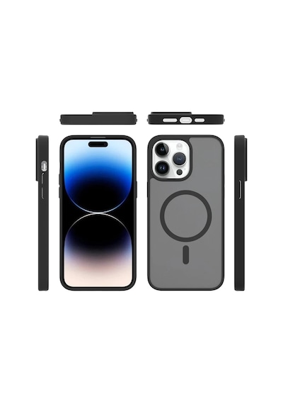 Joko Apple Uyumlu iPhone 15 Pro Max Jota Magsafe Kapak - Pudra