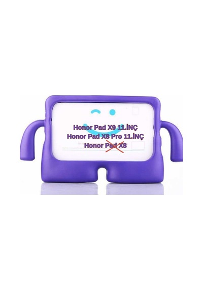 Honor Pad X9 / X8 Pro 11.5 İnç Kılıf Çocuklara Özel Silikon Kılıf Düz X8 Değildir