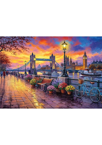 Anatolian 1500 Parçalık Puzzle - Tower Bridge Iı 4583