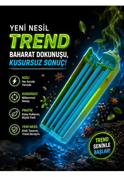 Yeni Nesil Hobi Baharat Makinası Tek
