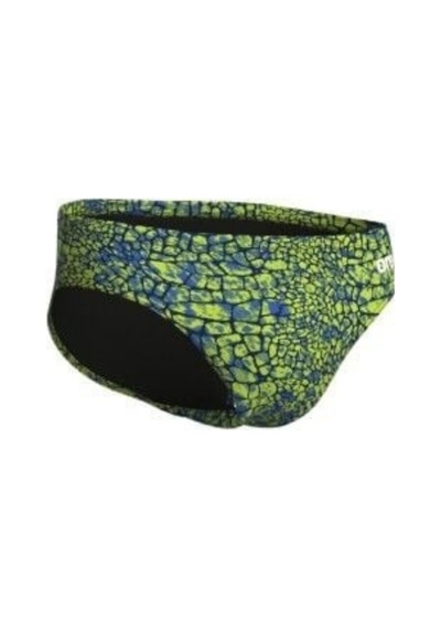 Arena Erkek Slip Mayo Men's Snakeskın Swım Brıefs 010162506 Yeşil Yeşil