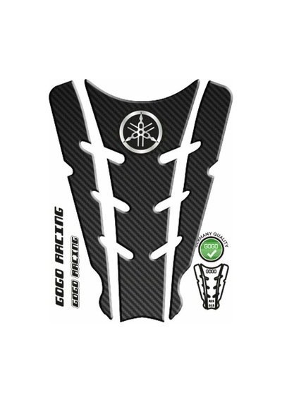 Yamaha R25 2014 - 2018 Uyumlu Tank Pad 008 Standart