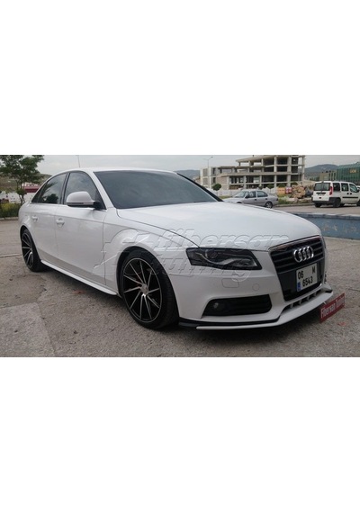 Audi A4 Ön Tampon Lip---fibersan Tuning
