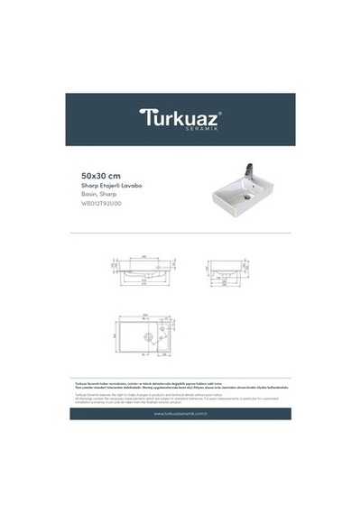 Etajerli Seramik 50x30 Cm Modern Tasarım İle Pratik Kullanım 508 Yeşil