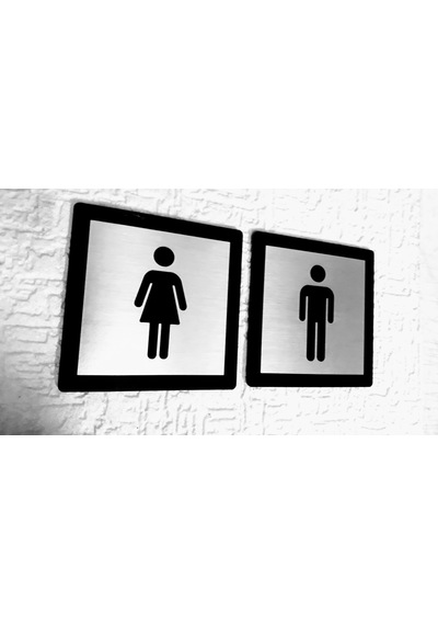 Modern Tasarım Wc Tabelası (449327005)