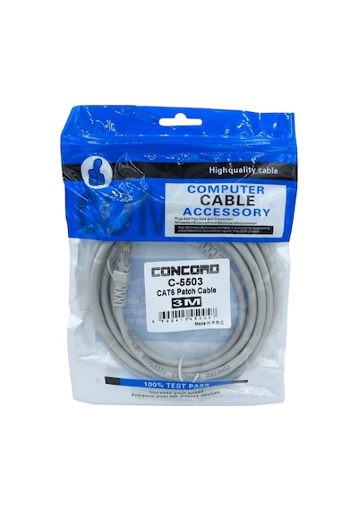 3 Metre Cat6 Patch Concord C 5503