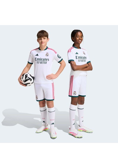 Adidas Real Madrid 26/27 Çocuk Beyaz İç Saha Şortu Kc3949