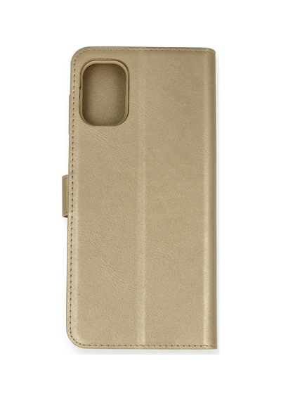 Newface Samsung Uyumlu Galaxy M51 Trend S Plus Kapaklı Kılıf - Gold Gold