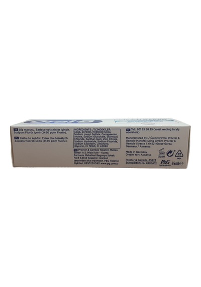 Diş Eti Bakımı Derinlemesine Temizlik Diş Macunu 65 Ml X 4 Adet