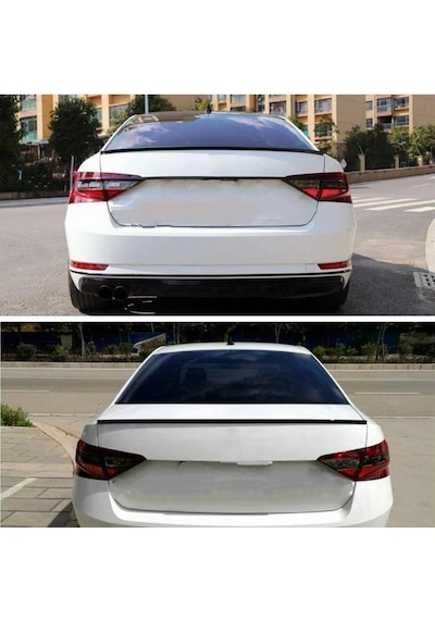 Skoda Suberb Bagaj Üstü Piano Black Spoiler 2015-2019 İthal