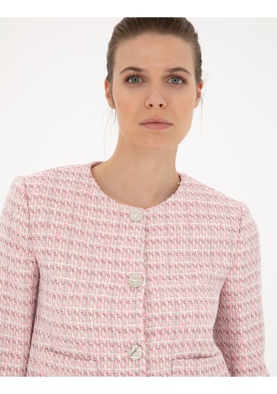 Pierre Cardin Kadın Pembe Ceket 50282077-vr041 Pembe