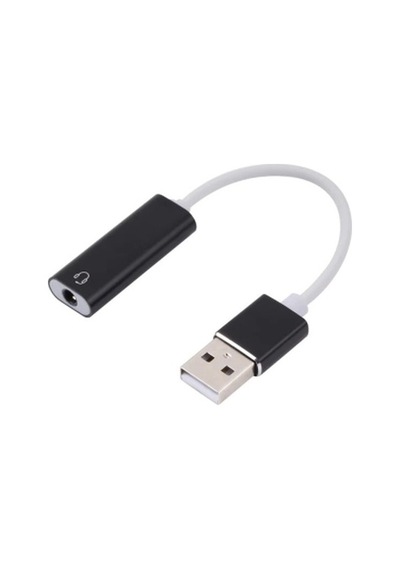 Mikrofonlu Kulaklık Usb Çevirici Usb Ses Kartı 7.1 Tek Girişli Usb Ses Kartı