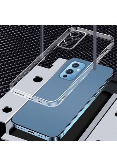One Plus 9 İle Uyumlu Kılıf Şeffaf Kamera Korumalı Esnek Silikon Telefon Kılıfı Kapak