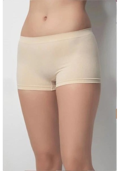 6 Adet Özlem Bayan Short Boxer 030 Ten