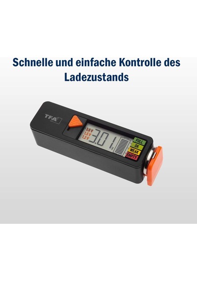 Lexroo Dostmann Pil Test Cihazı Batterycheck, 98.1126.01, Piller Ve Aküler İçin, Düğme Pil, Blok Pil