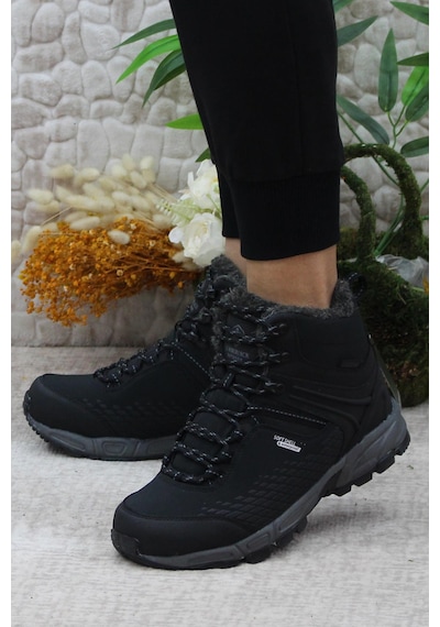 Lumberjack Flake Hi Kürklü Orijinal Ürün Su Geçirmez Waterproof Outdoor Bot Siyah