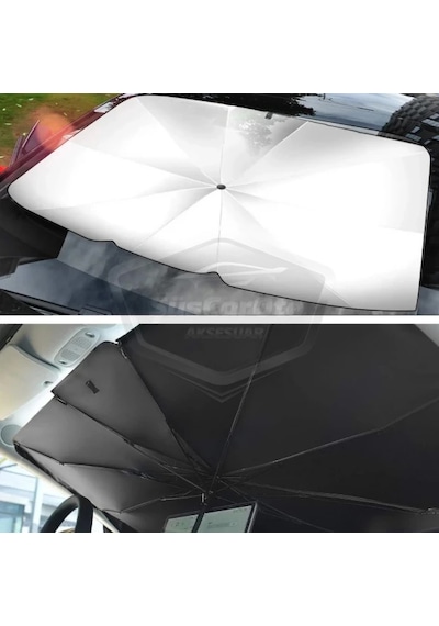 Renault Symbol Dacia Sandero Opel Corsa Ford Ka Peugeot 208 Uyumlu Oto Şemsiye