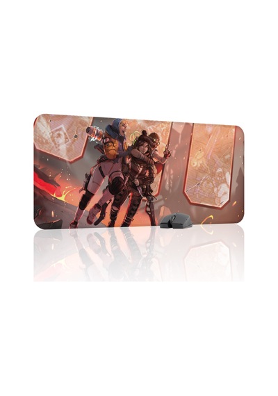 Apex Legends Kaymaz Dikişli Kauçuk Oyuncu Mousepad V2 - 90x40 Xxl Gaming Mouse Pad Fare Altlığı