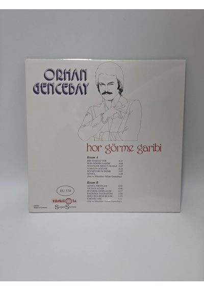 Orhan Gencebay - Hor Görme Garibi Lp Plak