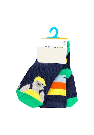 Defne Baby 3lü Bebek Çorabı E021-22 Lacivert