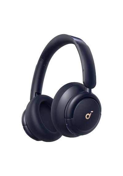 Anker Q30 Kulak Üstü Bluetooth Kulaklık, Hibrit Aktif Gürültü Engelleme, Yüksek Çözünürlüklü Ses, 40 Saat Pil Ömrü, Mavi - A3028
