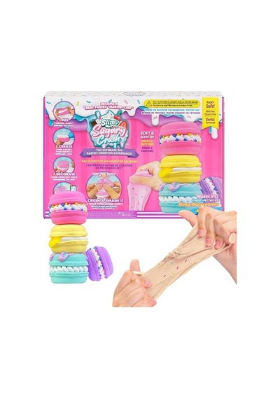 Dıy Macaron Slime Seti Pembe