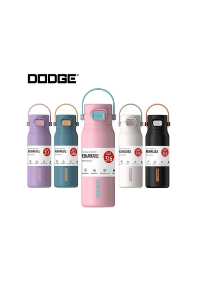 Dodge Çelik Termos Matara 580ml Mavi Mavi
