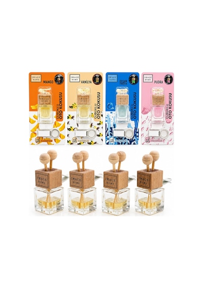 Image Home Lux Oto Kokusu 10 Ml - Mango, Ocean Fresh, Pudra Ve Vanilya- 24'li Paket Diğer