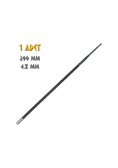 Sgs Motorlu Testere Zincir Bileme Eğesi Yuvarlak 4.8 X 200 Mm. - 1 Adet