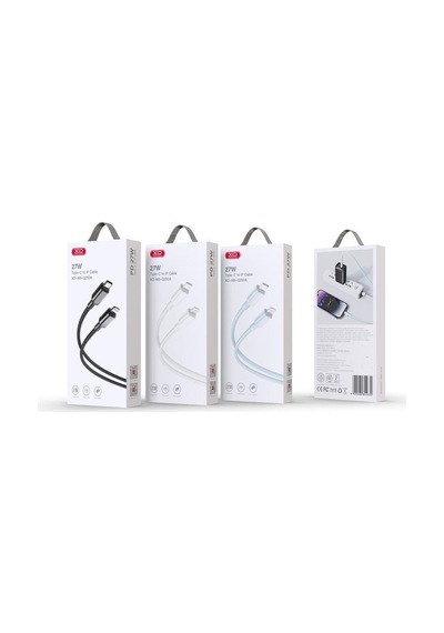 27w Pd İphone Uyumlu Data & Hızlı Şarj Kablosu Type-c To Lightning İp Örgülü Dayanıklı 1.2m