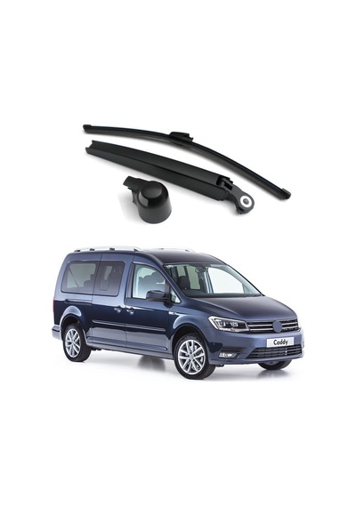 Volkswagen Caddy  Arka Silecek Set (2004-2008)  1T0955707