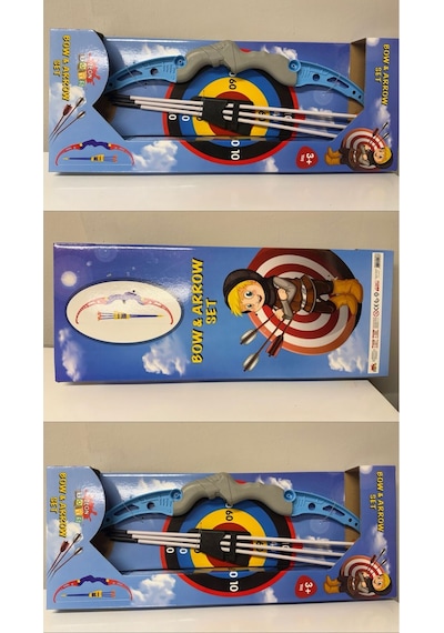 Ok Ve Yay Seti Çocuk Okçuluk Oyuncak Seti