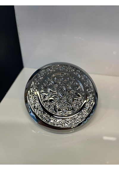 Poli Metal Kulp 32mm Krom Dolap Kapak Modern Çekmece Tv Ünite Mobilya Kulbu Komidin Şifonyer Gümüş Krom