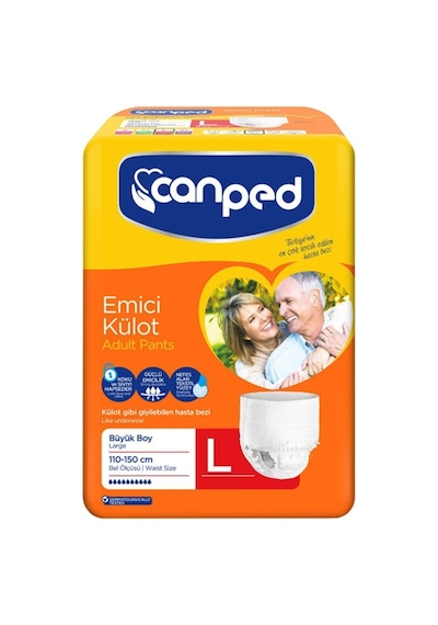 Canped 10 Damla Emici Hasta Bezi L 30'Lu