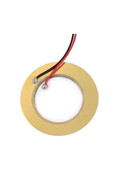 ECE Piezo Disk 50mm Çapında Kablolu 10 Adet