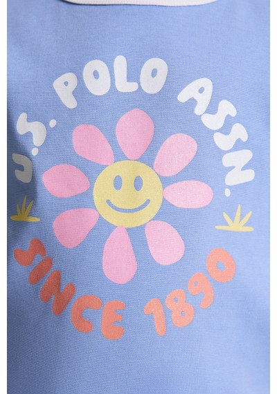 U.S. Polo Assn. Kız Çocuk Lila Tişört 50325635-vr245 Lavanta
