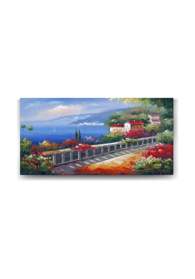 Tabloshop Deniz Manzaralı Tablo - 60x30cm Sku: Zeus8690010198426
