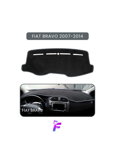 Fıat Bravo 2007-2014 Uyumlu Ön Göğüs Koruma Hızlı Ve Kolay Montaj Kaymaz Tasarım Ta86 Gri