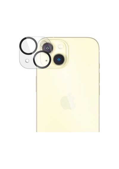 Panzerglass Apple İphone 15 Uyumlu Şeffaf Çerçeveli Seri Kamera Cam Koruyucu - Şeffaf