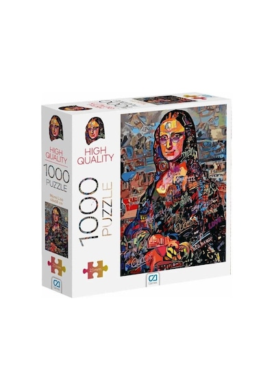 Mona Lisa Puzzle - 1000 Parça