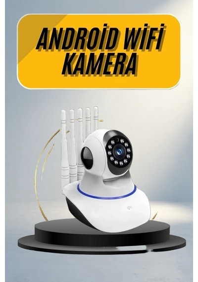 Gece Görüşlü Wifi Kamera 1080p Mobil Uygulama İle Takip