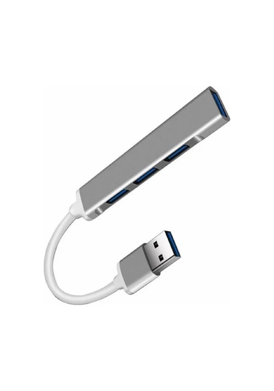 Lunatic 7012 Usb 3.0 Hub 4 Portlu Veri Usb Adaptörü Süper Hızlı 5gbps Alüminyum Usb Hubbütün Cihazlara Uyumludur
