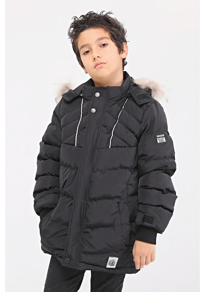 Erkek Çocuk Mont 51237s Siyah