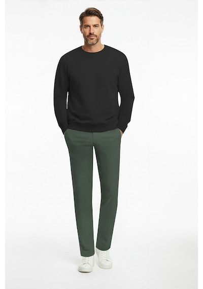 Goffra Erkek Ultra Esnek Relaxed Beli Lastikli Jogger Pantolon Yeşil M702-r0433-01 Yeşil