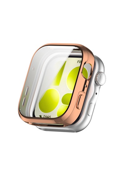 Caseonn Huawei Watch Fit 5 Pro Kılıf Ekran Korumalı 360 Tam Koruma Rose Gold